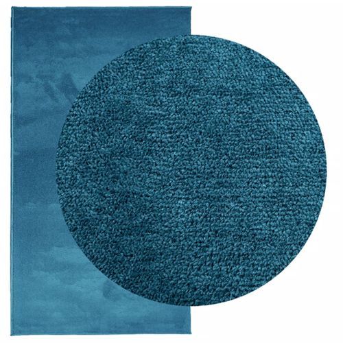 Tapis OVIEDO à poils courts turquoise 80x150 cm - Photo n°3; ?>