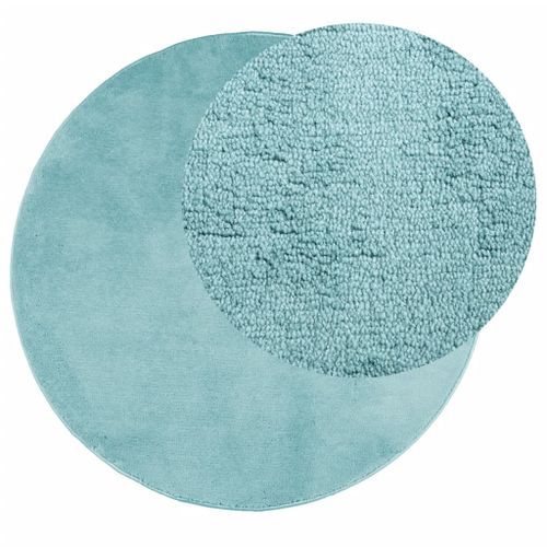 Tapis OVIEDO à poils courts vert Ø 120 cm - Photo n°3; ?>