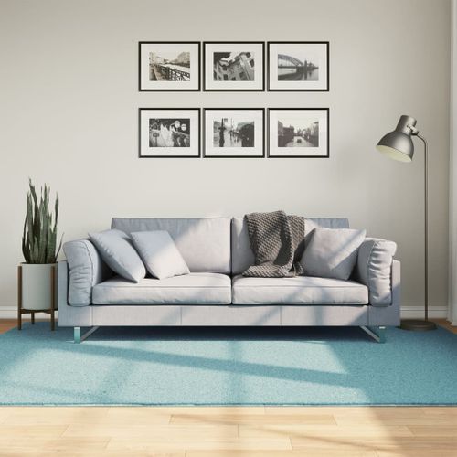 Tapis OVIEDO à poils courts vert 160x230 cm - Photo n°2; ?>