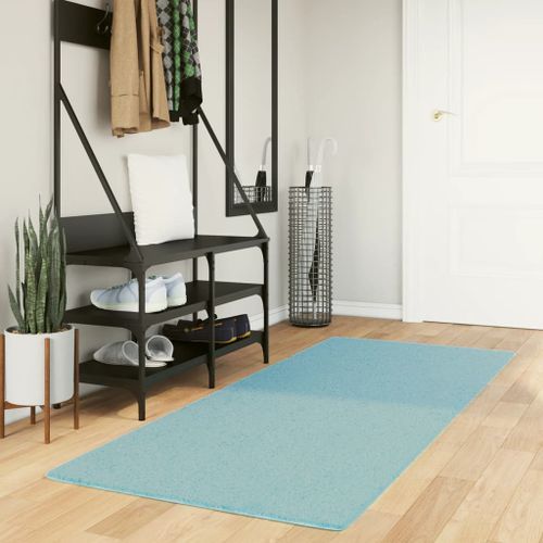 Tapis OVIEDO à poils courts vert 80x200 cm - Photo n°2; ?>