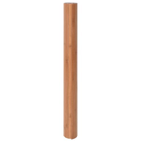 Tapis rectangulaire naturel 100x200 cm bambou - Photo n°3; ?>