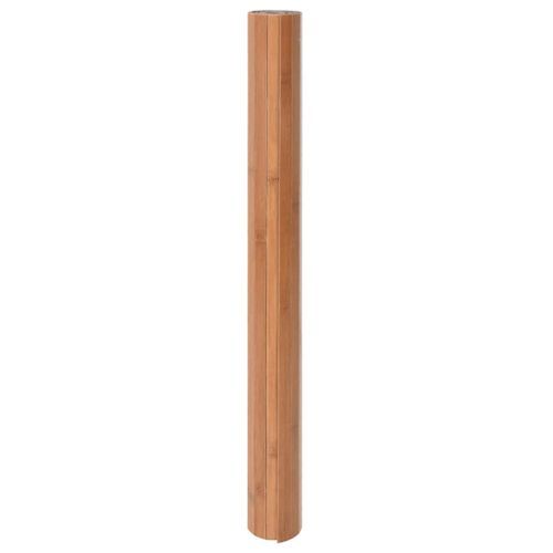 Tapis rectangulaire naturel 100x300 cm bambou - Photo n°3; ?>