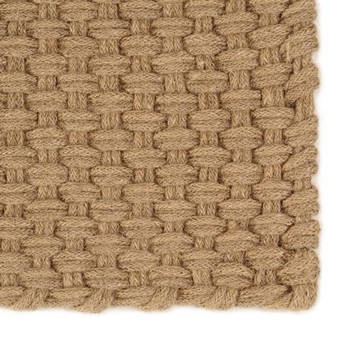 Tapis rectangulaire Naturel 160x230 cm Jute - Photo n°2; ?>