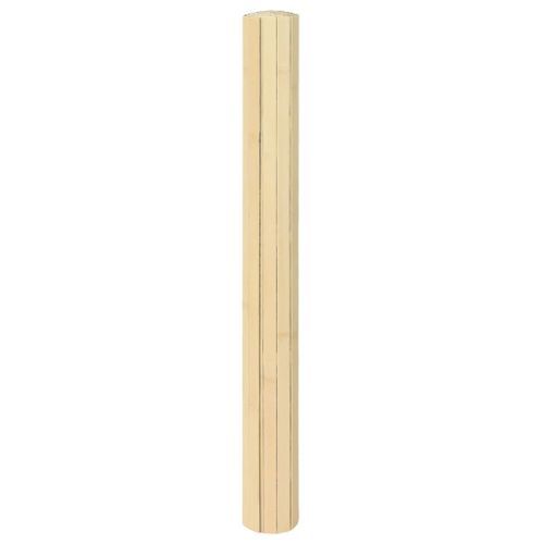 Tapis rectangulaire naturel clair 100x300 cm bambou - Photo n°3; ?>