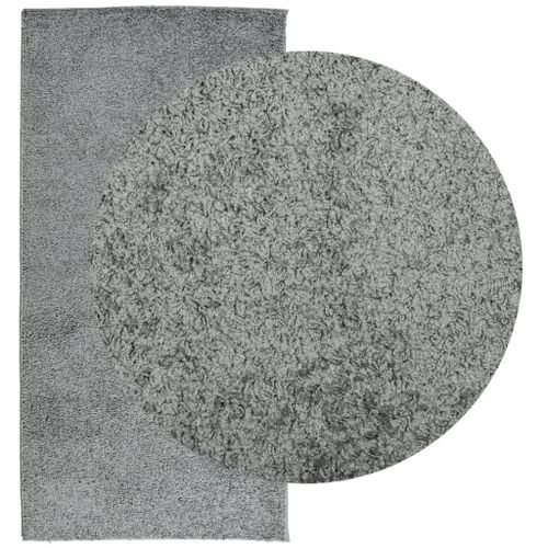 Tapis shaggy à poils longs moderne vert 100x200 cm - Photo n°3; ?>