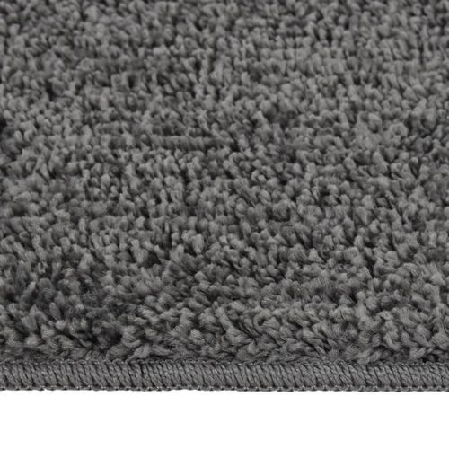 Tapis shaggy antidérapant Gris 140x200 cm - Photo n°2; ?>