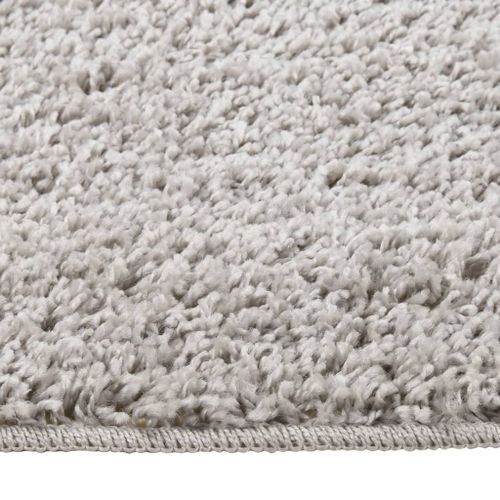 Tapis shaggy antidérapant Gris clair 140x200 cm - Photo n°2; ?>