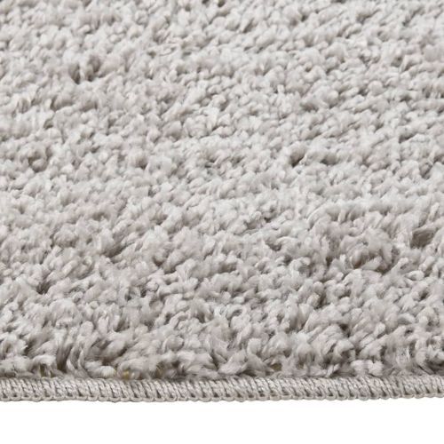 Tapis shaggy antidérapant Gris clair 80x150 cm - Photo n°2; ?>