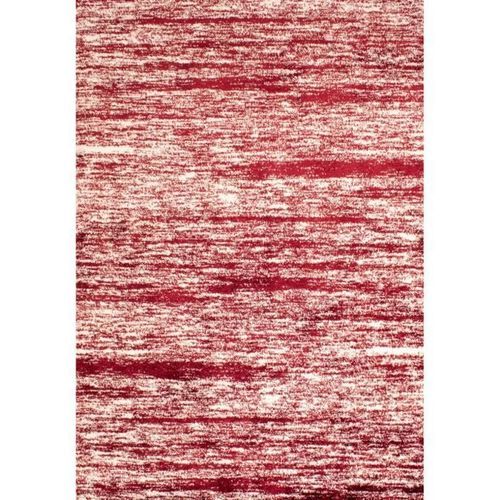 Tapis shaggy doux Oslo 584 - Rouge - 100% polyester - 80 x 150 cm - Intérieur - NAZAR - Photo n°2; ?>