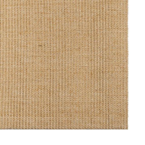 Tapis Sisal naturel 100x100 cm - Photo n°3; ?>