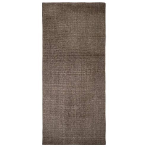 Tapis Sisal naturel 66x150 cm Marron - Photo n°2; ?>