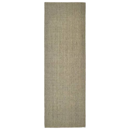 Tapis Sisal Naturel 66x200 Cm Taupe 14 Tapis Sisal naturel 66x200 cm Taupe - Photo n°2; ?>