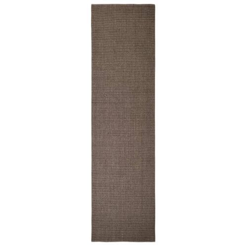 Tapis Sisal naturel 66x250 cm Marron - Photo n°2; ?>