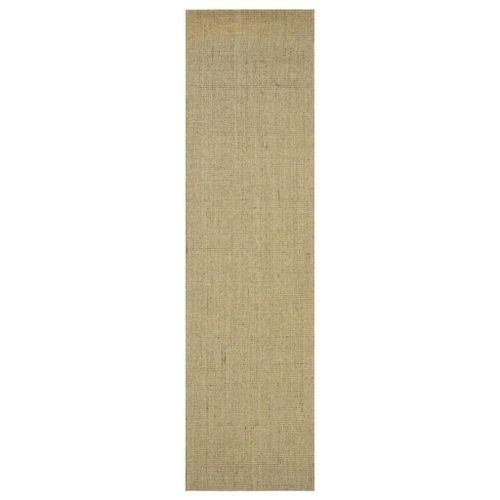 Tapis Sisal naturel 66x250 cm Vert - Photo n°2; ?>