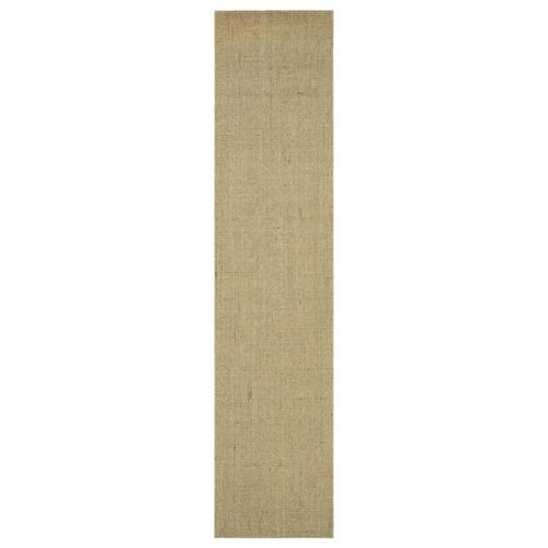 Tapis Sisal naturel 66x300 cm Vert - Photo n°2; ?>