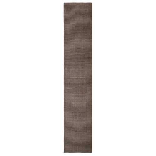 Tapis Sisal naturel 66x350 cm Marron - Photo n°2; ?>