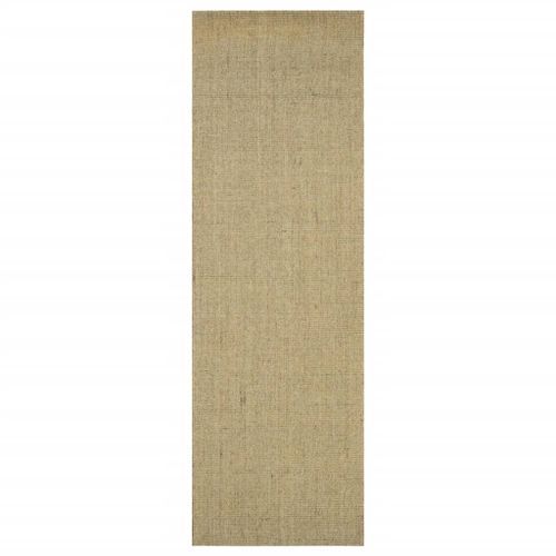 Tapis Sisal naturel 80x250 cm Vert - Photo n°2; ?>