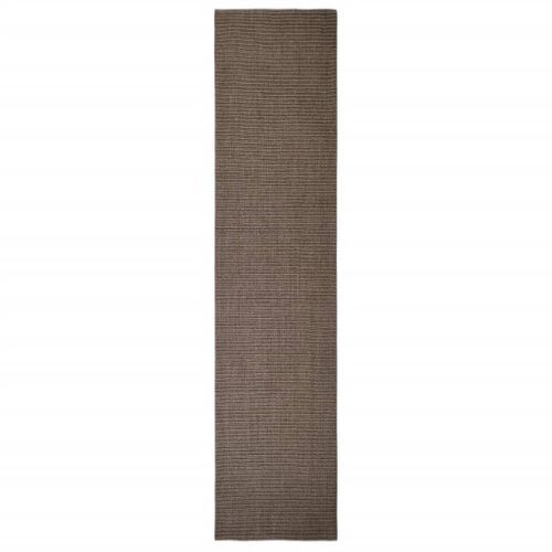 Tapis Sisal naturel 80x350 cm Marron - Photo n°2; ?>