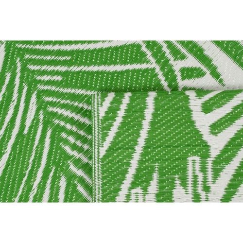 Tapis Tropique réversible - Scoobi 113 - Vert - 100% polypropylene - 120 x 180 cm - Extérieur - NAZAR - Photo n°2; ?>