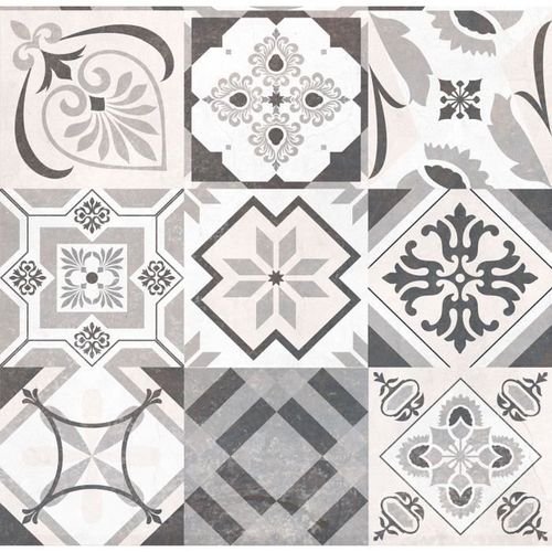 Tapis VIF 55475 - Gris, noir et blanc - 100 % vinyle 1,5 mm - 49,5x112 cm - Intérieur - AASTORY - Photo n°3; ?>