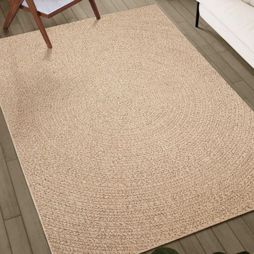 Tapis ZIZUR 100x200 cm aspect de jute intérieur et extérieur - Photo n°3; ?>