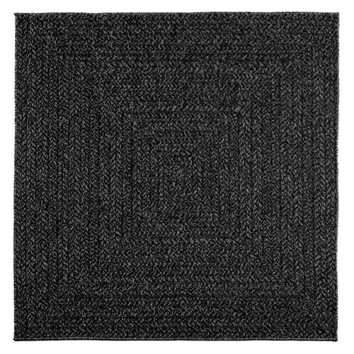 Tapis ZIZUR 120x120 cm aspect de jute intérieur extérieur - Photo n°3; ?>