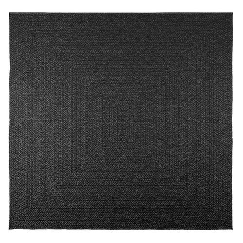 Tapis ZIZUR 200x200 cm aspect de jute intérieur extérieur - Photo n°3; ?>