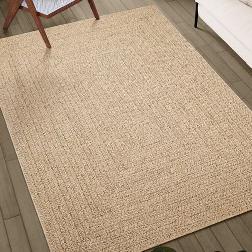 Tapis ZIZUR 80x200 cm aspect de jute intérieur et extérieur - Photo n°3; ?>