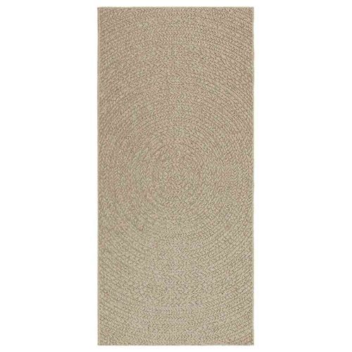 Tapis ZIZUR beige 100x200 cm aspect de jute intérieur extérieur - Photo n°2; ?>