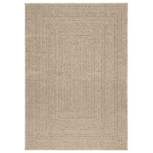 Tapis ZIZUR beige 120x170 cm aspect de jute intérieur extérieur - Photo n°2; ?>