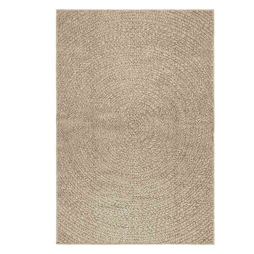 Tapis ZIZUR beige 120x170 cm aspect de jute intérieur extérieur - Photo n°2; ?>