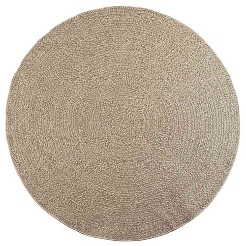 Tapis ZIZUR beige Ø 200cm aspect de jute intérieur et extérieur - Photo n°2; ?>