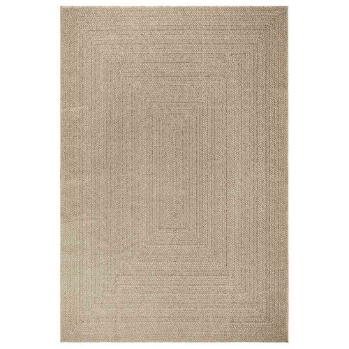 Tapis ZIZUR beige 200x290 cm aspect de jute intérieur extérieur - Photo n°2; ?>