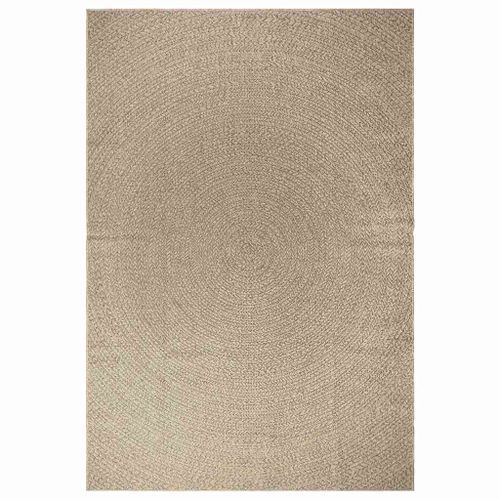 Tapis ZIZUR beige 200x290 cm aspect de jute intérieur extérieur - Photo n°2; ?>