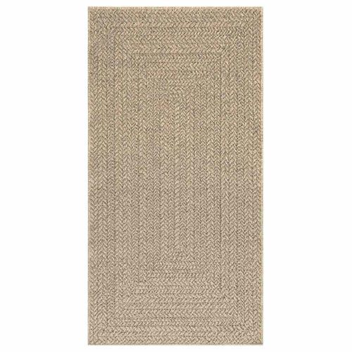 Tapis ZIZUR beige 80x150 cm aspect de jute intérieur extérieur - Photo n°2; ?>