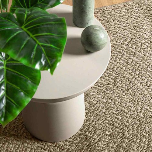 Tapis ZIZUR beige 80x150 cm aspect de jute intérieur extérieur - Photo n°3; ?>