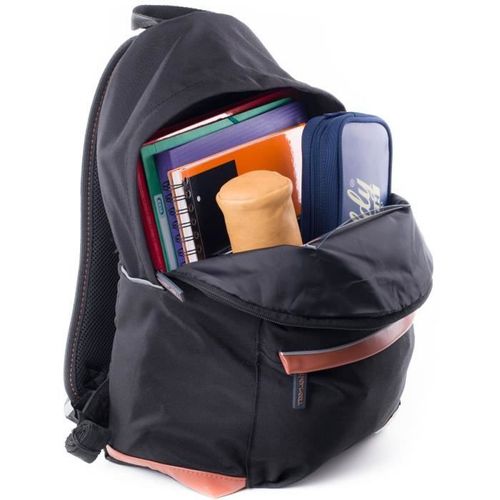 TEDDY SMITH Sac a Dos - 1 Compartiment - 29 cm - Noir - College & Lycée - Enfant Garçon - Photo n°2; ?>