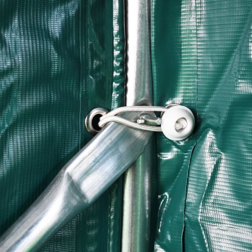 Tente de garage Tissu PVC Vert - Photo n°2; ?>