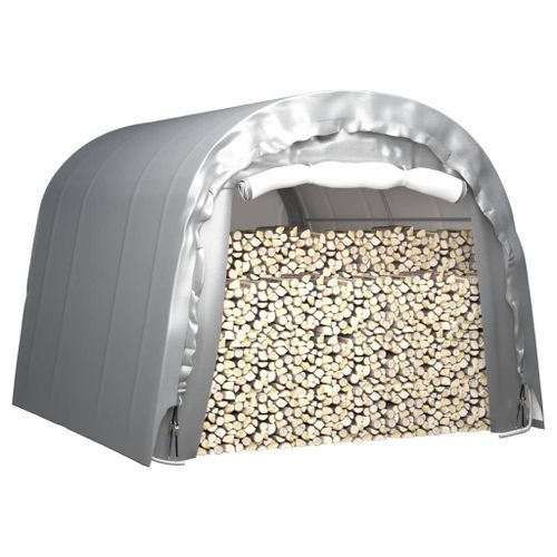 Tente de rangement 300x300 cm Acier Gris 2 - Photo n°2; ?>