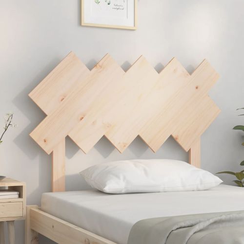 Tête de lit 104x3x80,5 cm Bois massif de pin - Photo n°3; ?>