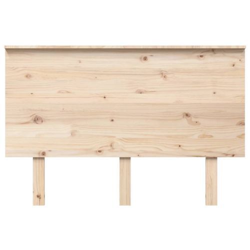 Tête de lit 124x6x82,5 cm Bois massif de pin - Photo n°3; ?>