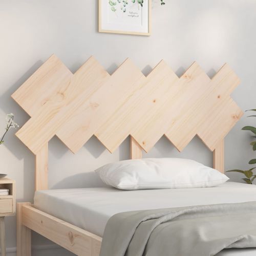 Tête de lit 132x3x81 cm Bois massif de pin - Photo n°3; ?>