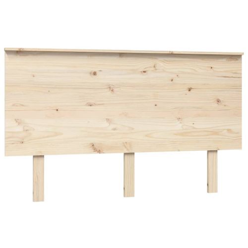 Tête de lit 139x6x82,5 cm Bois massif de pin - Photo n°2; ?>