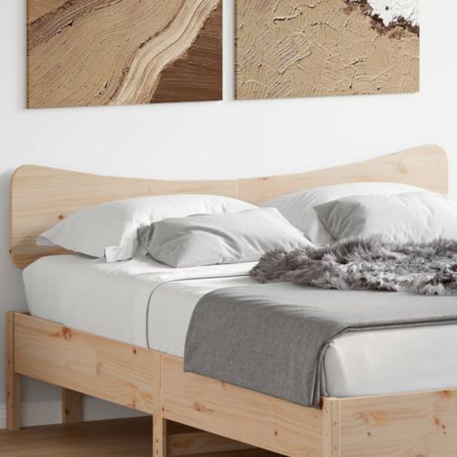 Tête de lit 140 cm bois massif de pin - Photo n°2; ?>