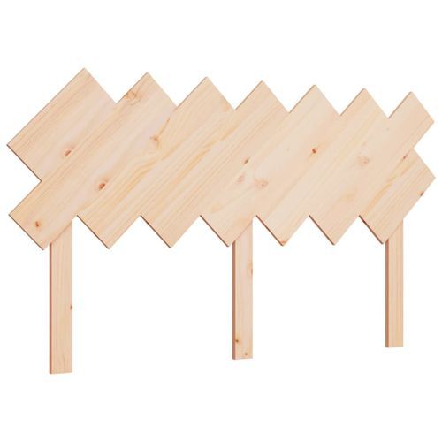 Tête de lit 141x3x80,5 cm Bois massif de pin - Photo n°2; ?>