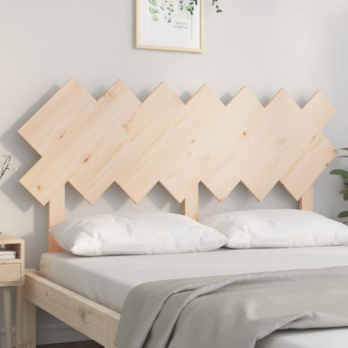 Tête de lit 151,5x3x81 cm Bois massif de pin - Photo n°3; ?>