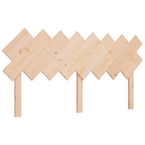 Tête de lit 159,5x3x80,5 cm Bois massif de pin - Photo n°2; ?>