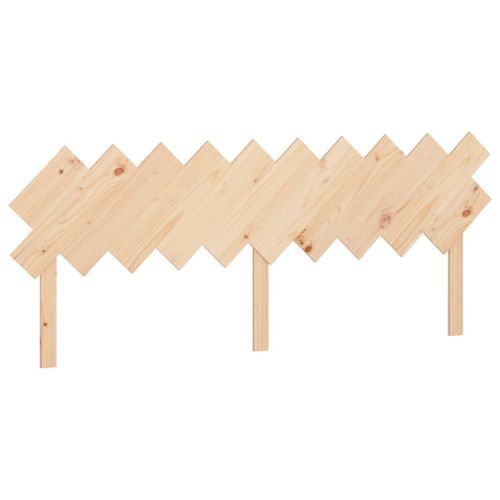 Tête de lit 196x3x80,5 cm Bois massif de pin - Photo n°2; ?>