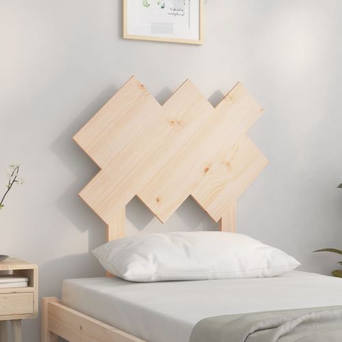 Tête de lit 72,5x3x81 cm Bois massif de pin - Photo n°3; ?>