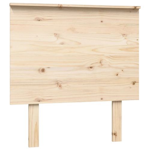 Tête de lit 79x6x82,5 cm Bois massif de pin - Photo n°2; ?>